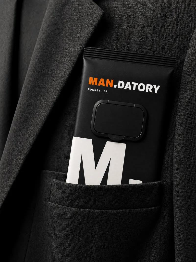 Pack MAN.DATORY Pocket nel taschino di un blazer